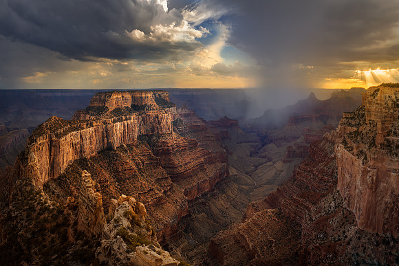 Storm in the Canyon