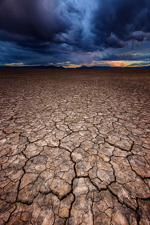 Storm over the Playa